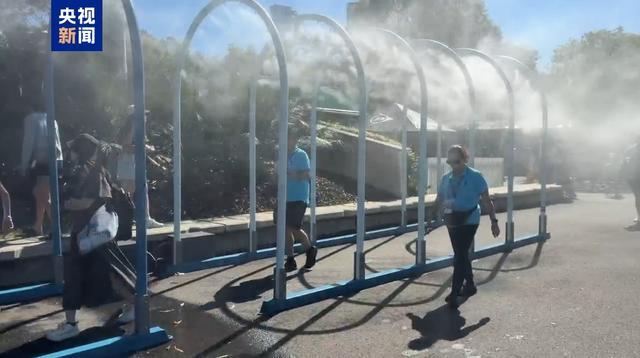 足球直播-39摄氏度 澳网露天球场比赛因高温暂停